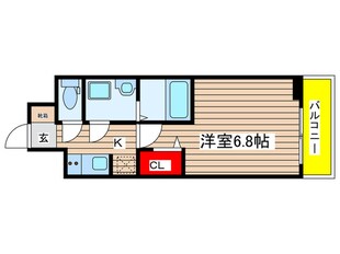 メイクス熱田大宝の物件間取画像